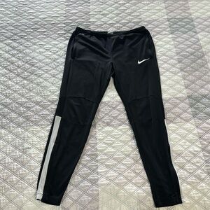 Nike Soccer Joggers Zip Up Vintage Dri Fit size Medium